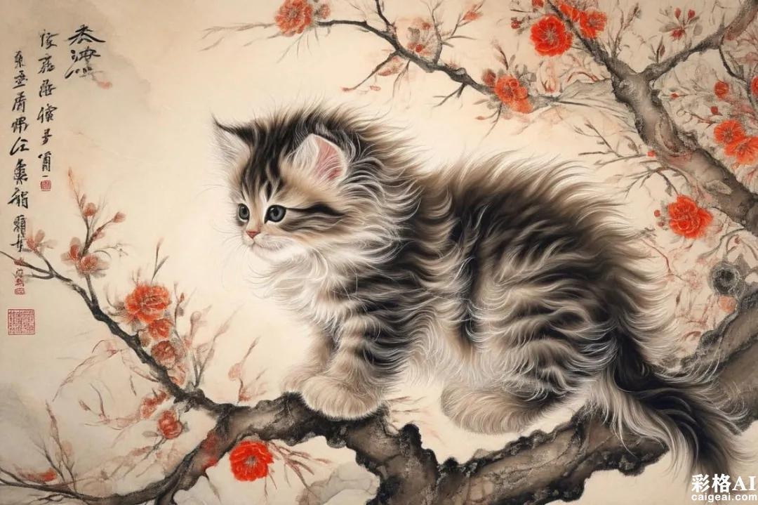 AI绘画生成工笔画,也太美了吧【附提示词】