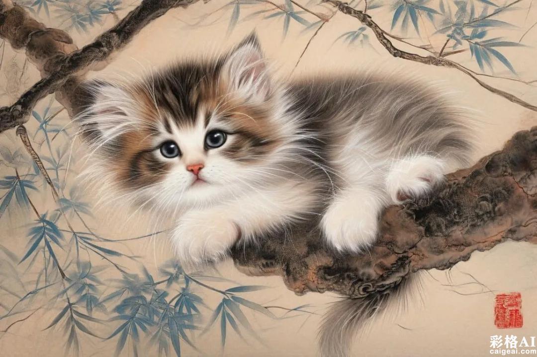 AI绘画生成工笔画,也太美了吧【附提示词】